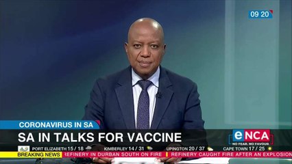 South Africa in talks for vaccine
