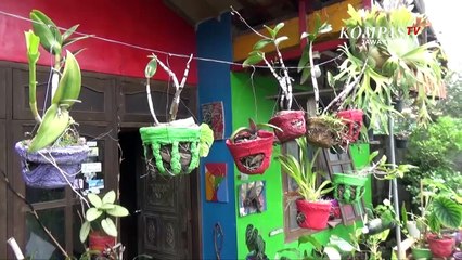 Recycle Diapers Jadi Pot Bunga