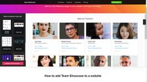 How to Add Team Showcase widget to Elementor (2020)