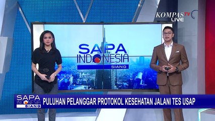 60 Warga Tak Pakai Masker Langsung Di-Swab Test