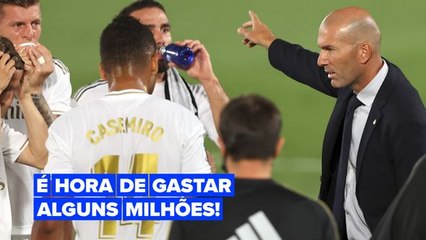 Real Madrid quer uma nova equipe de "Galácticos"
