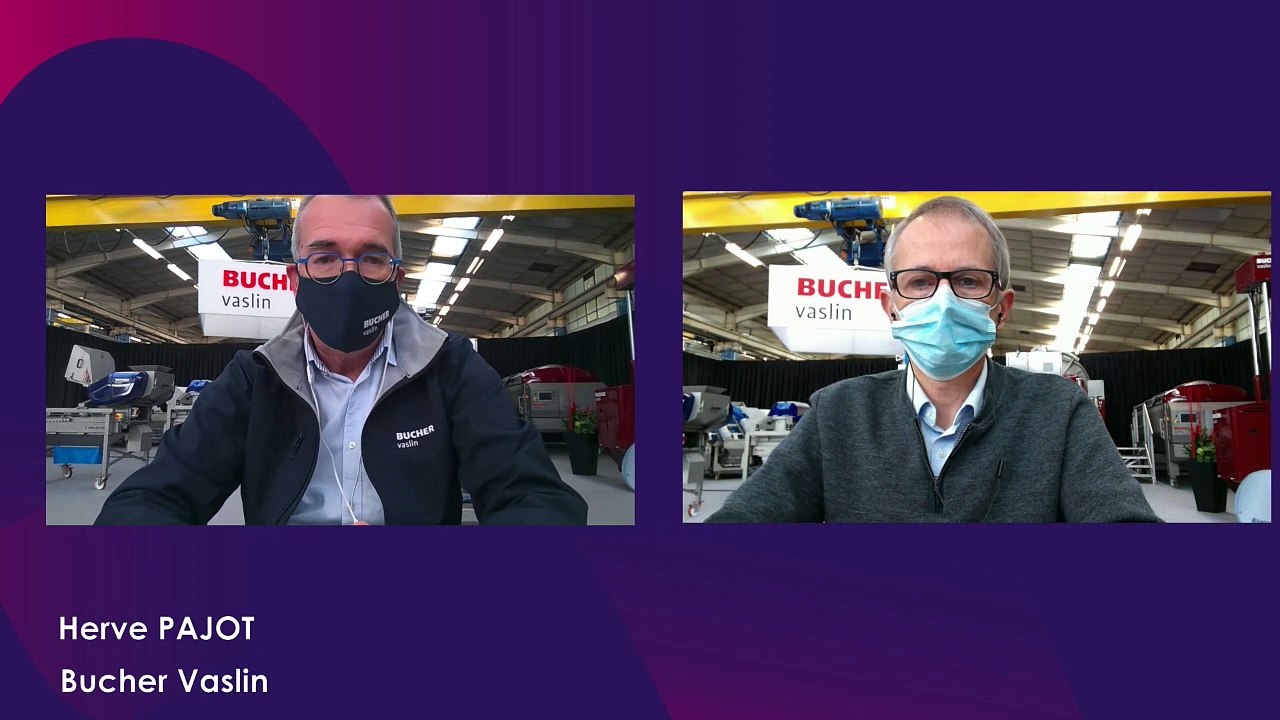 LIVE EXPOSANT (BUCHER)  Gamme pressurage Bucher et gamme filtration tangentielle Flavy