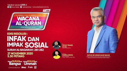 Edisi Resolusi: Infak dan Impak Sosial