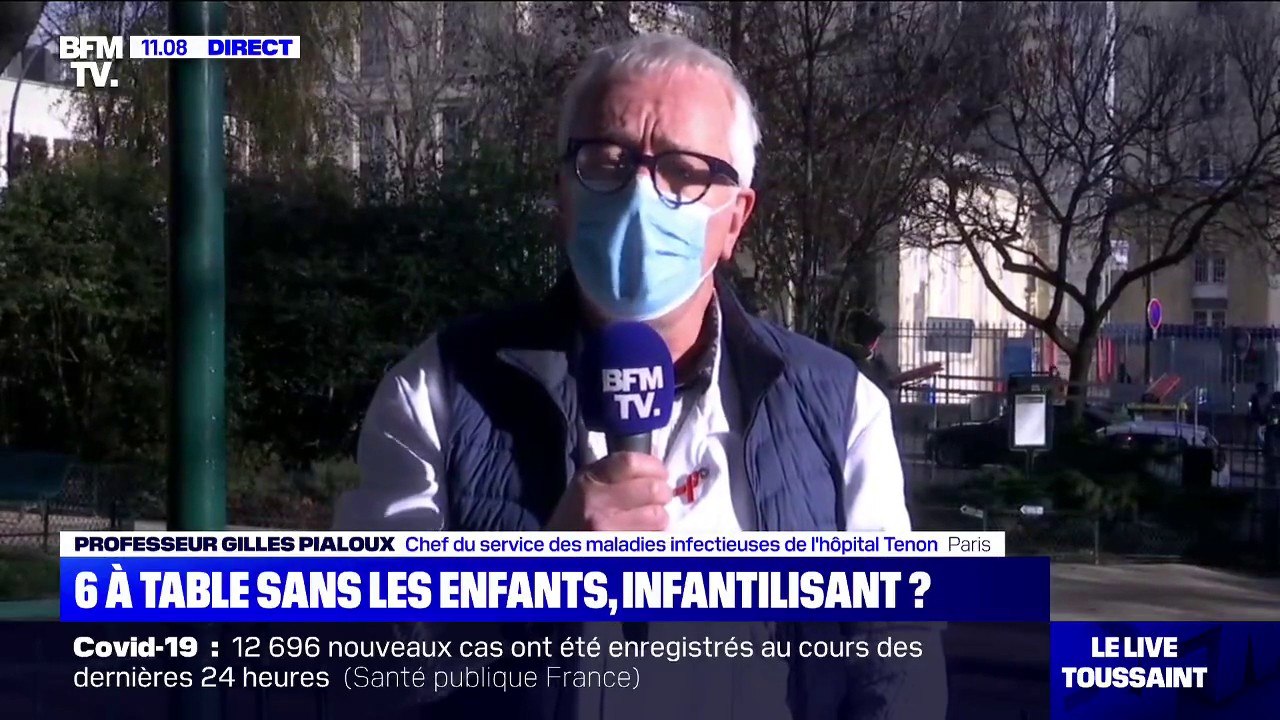 L'infectiologue Gilles Pialoux recommande de "pratiquer un test 48 heures avant les réunions familiales" pour Noël