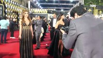 نجوم الفن يتألقون على السجادة الحمراء فى افتتاح مهرجان القاهرة السينمائى