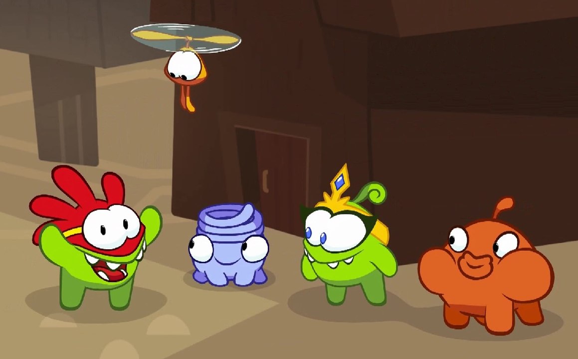 Om Nom Stories: Super-Noms - Friends to the Rescue - Funny cartoons for kids