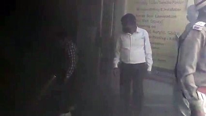 इंदौरः नवीन फोटो कॉपी दुकान में भीषण आग, राजवाड़ा क्षेत्र में अफरातफरी