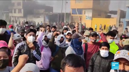 Peru farmers protests for better conditions escalate as worker is killed during major highway block