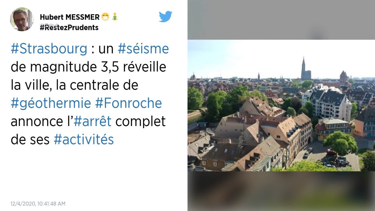 Un nouveau séisme réveille l'agglomération de Strasbourg