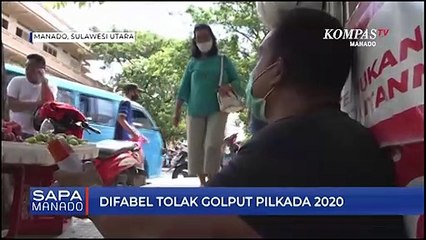 Difabel Tolak Golput Pilkada 2020