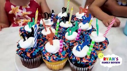 Mommy surprise Ryan with Frozen Cereal for Breakfast