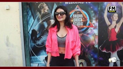 Karishma Tanna Spotted Outside Sawan Dance Academy