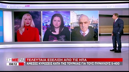 Άμεσες κυρώσεις από τις ΗΠΑ κατά της Τουρκίας για τους πυραύλους S-400 | 04.12.2020
