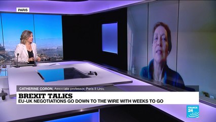 Brexit talks : EU-UK negotiations go down to the wire weeks to go