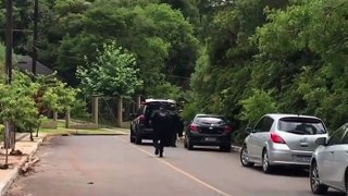 Exclusivo: suspeito de assalto em Criciúma é preso dentro da mata
