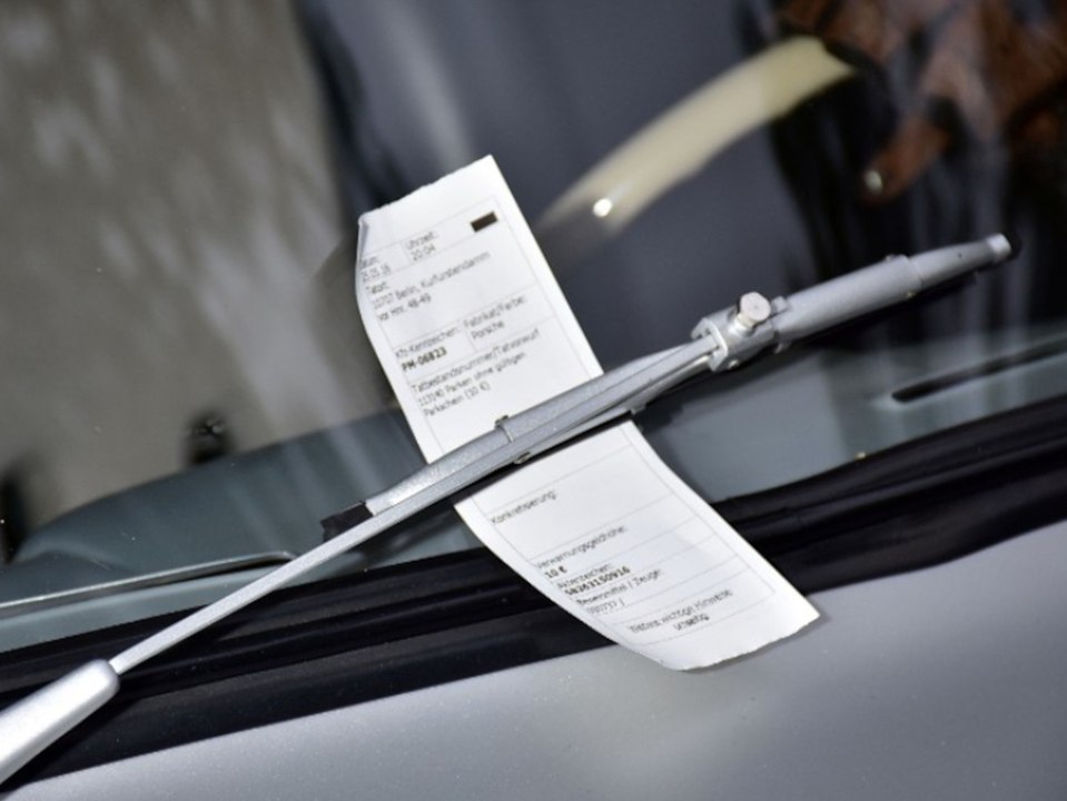 Wenn ein Knöllchen für Weihnachtsfreude sorgt