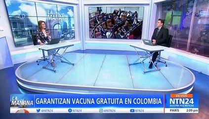 Vacuna contra el Covid-19 será gratuita en Colombia