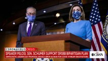 Pelosi and Schumer voice support for bipartisan COVID aid package