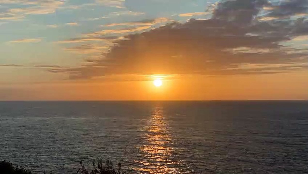 Sunset North Tenerifenatural beautiful royalty Free Stock no copyright video Free for commercial use dron dron aerial view