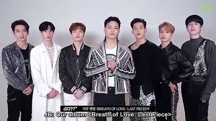 [Eng Sub] 201203 GOT7 Support Message for SAT Students