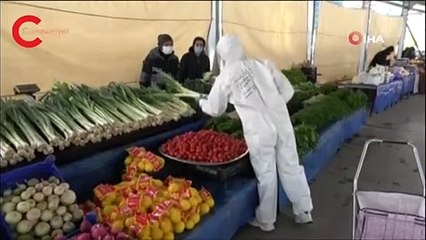 Şaşkına çeviren anlar..  Onu görenler “Koronavirüs geldi” diyor