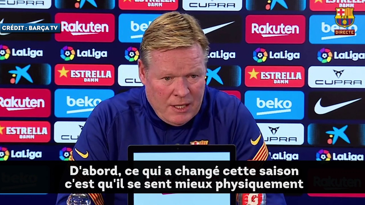 Ronald Koeman explique le retour en forme d'Ousmane Dembélé