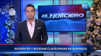 Vendedores protagonizaron incidentes en los alrededores de la Bahía en Guayaquil