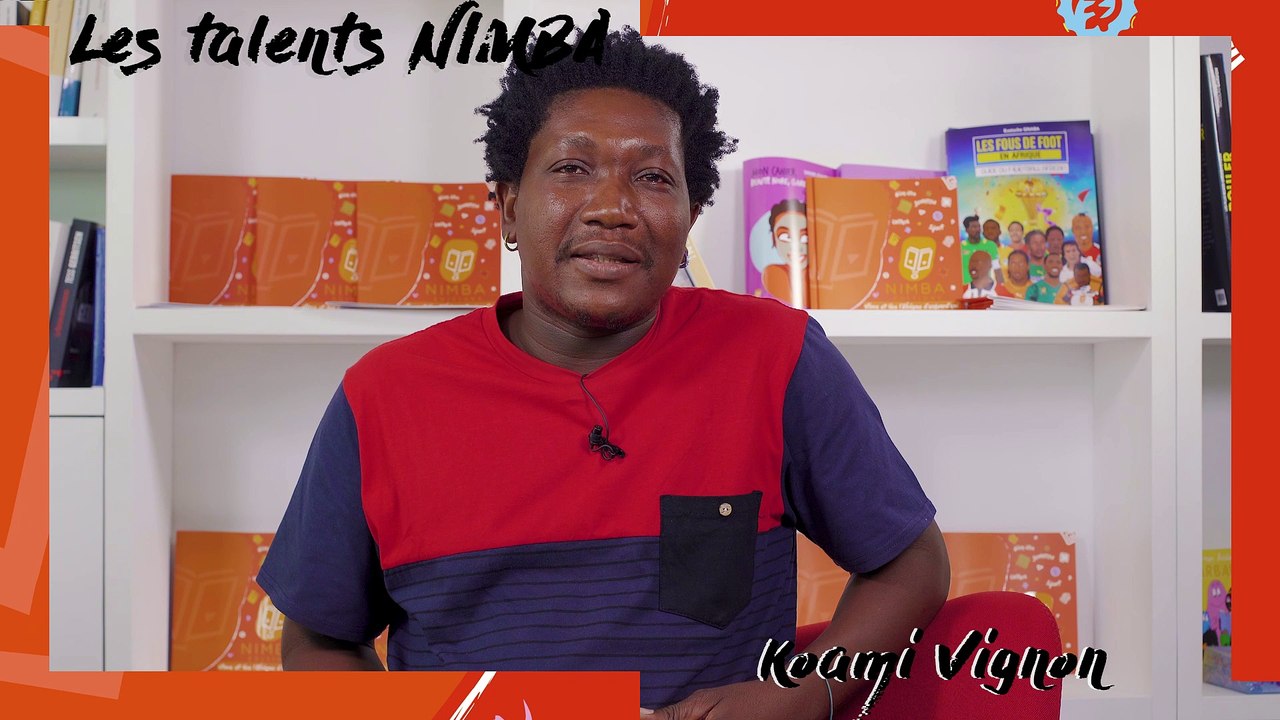 Talents Nimba avec Koami Vignon, auteur de l'oeuvre "les contes de Koami"