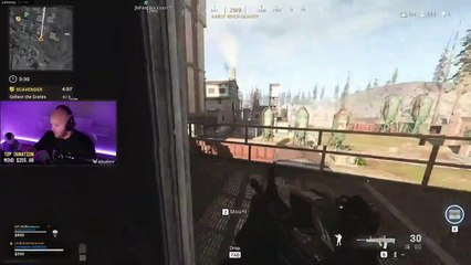 Tim gets spooked LOL