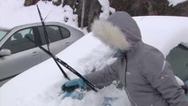 La borrasca Dora trae nieve, frío y avisos por oleaje en una treintena de provincias
