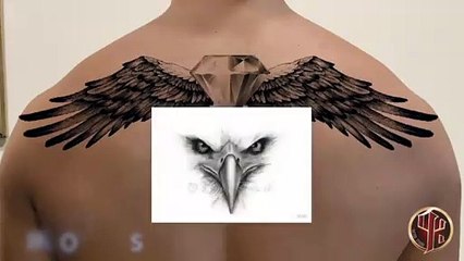 Tattoo Studio Vienna - Pattos Keppos Back Wings Tattoo