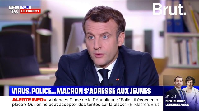 Violences policières: selon Emmanuel Macron, Il faut qu'il y ait à chaque fois des sanctions