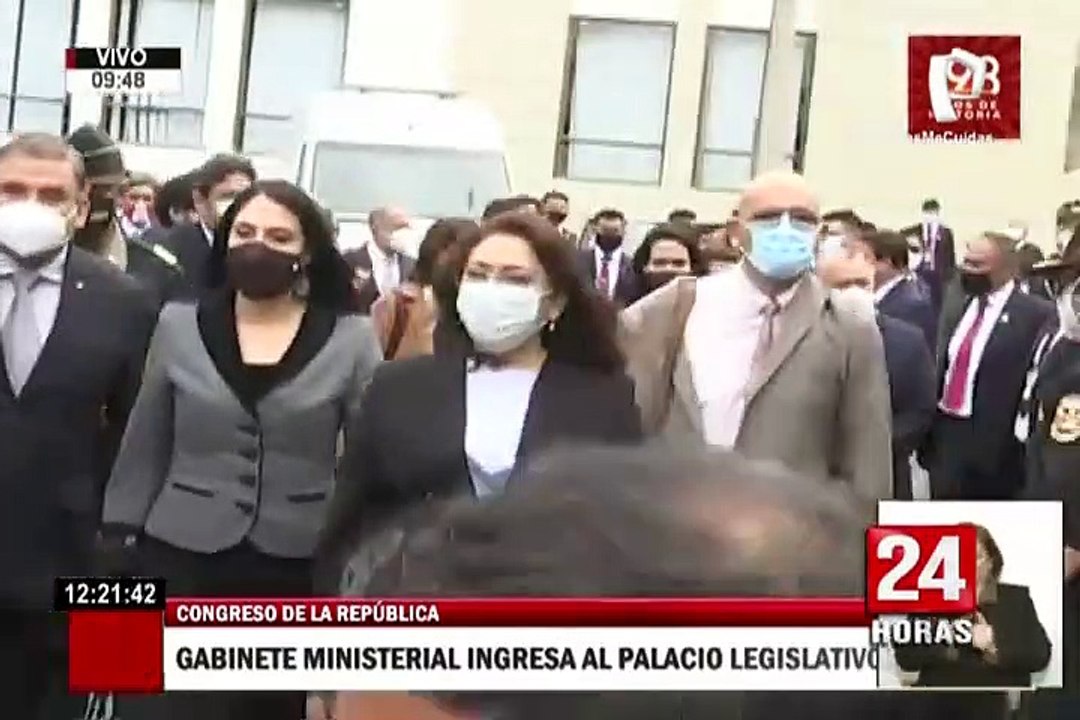 Gabinete Ministerial liderado por Violeta Bermúdez buscará hoy voto de confianza ante el Congreso