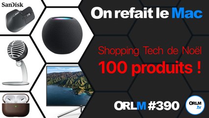 Shopping Tech de Noël - 100 produits - 1P ⎜ORLM-390