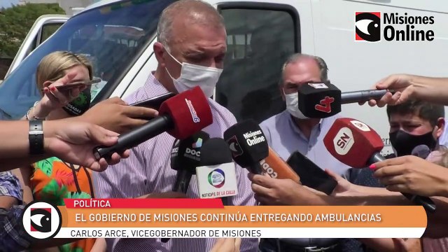 El Gobierno de Misiones continúa entregando ambulancias