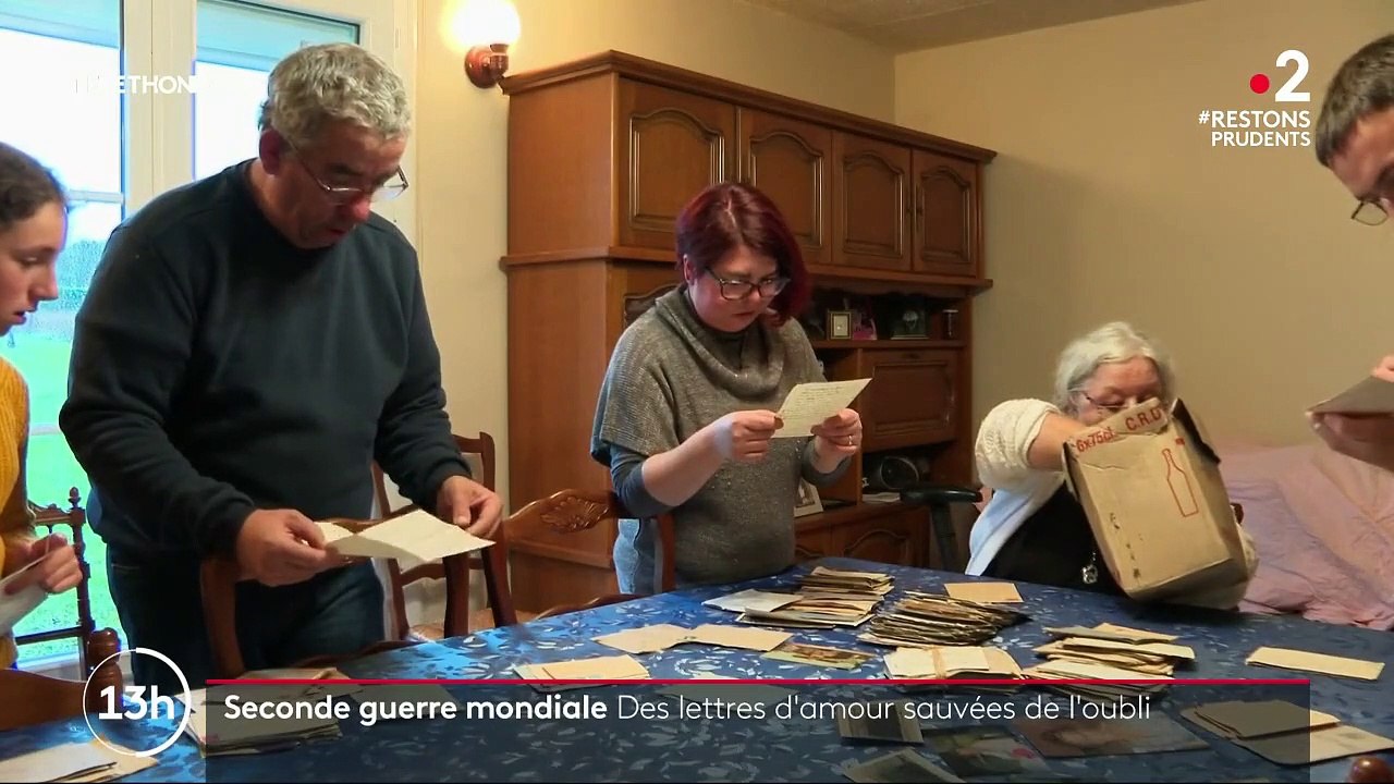 Seconde guerre mondiale : une correspondance d'amour retrouvée