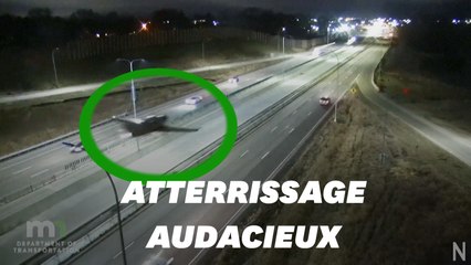 Un petit avion atterrit en urgence sur une autoroute aux États-Unis