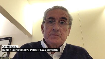 Ramón Jáuregui sobre la serie ‘Patria’: "Es así como fue"