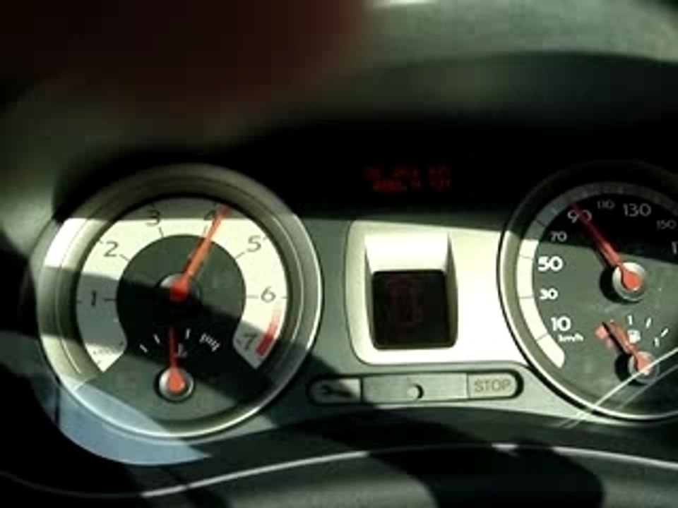 Reprise 90 - 130 en 3è Clio III 1.6 16V