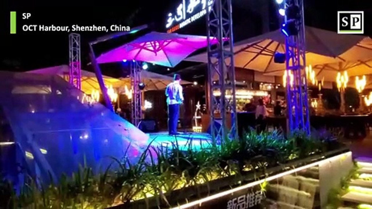 Dance Monkey saxophone cover in China at OCT Harbour, Shenzhen video
