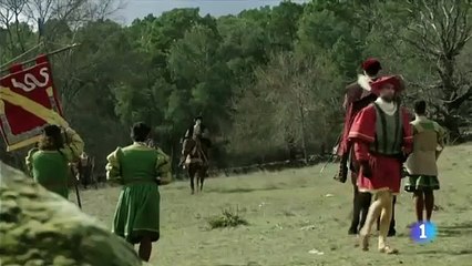 King Charles and his brother Ferdinand go hunting (Carlos, rey emperador)