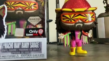 Macho man randy savage Funko pop wwe GameStop exclusive