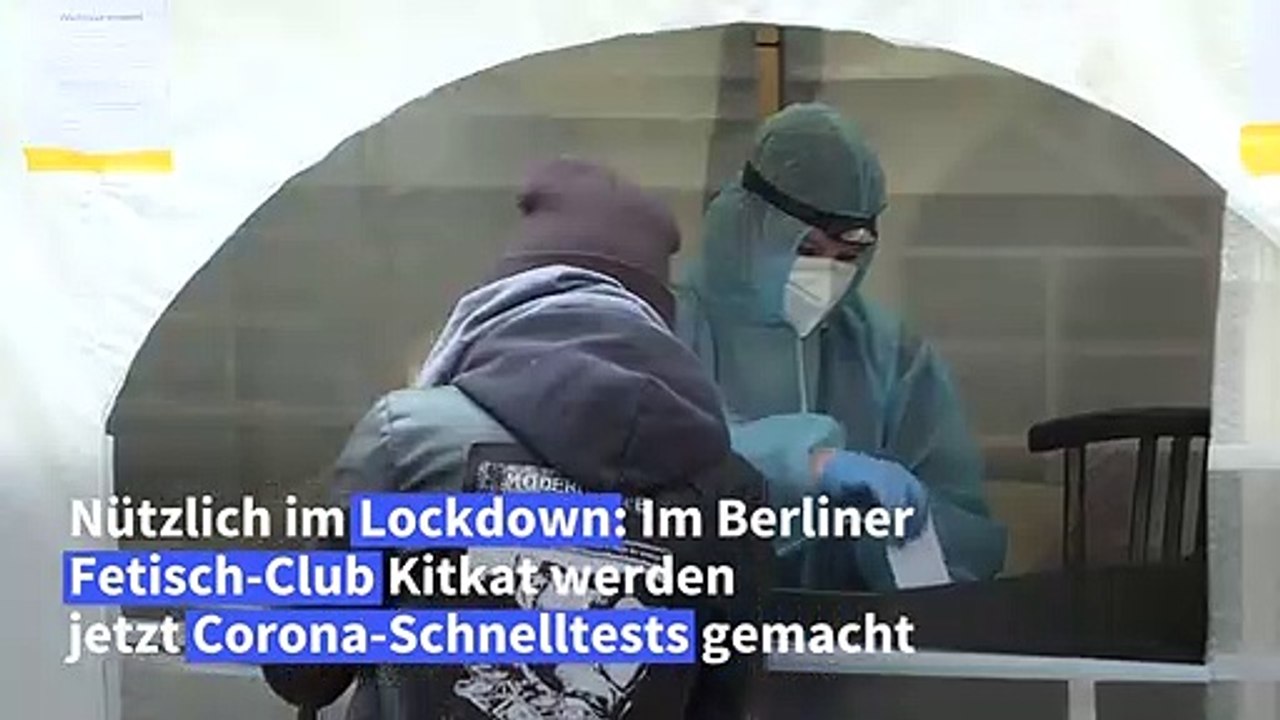 Berliner Fetisch-Club Kitkat macht jetzt Corona-Tests