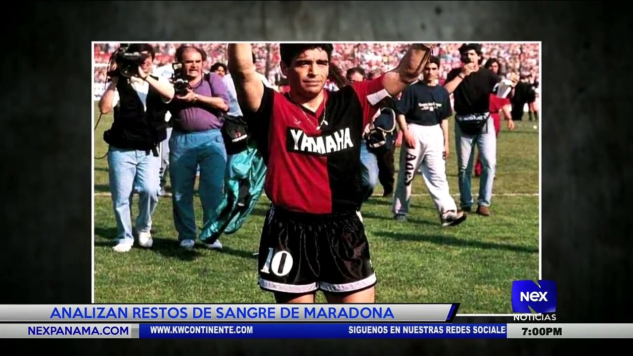Analizan restos de sangre de Diego Armando Maradona - Nex Noticias