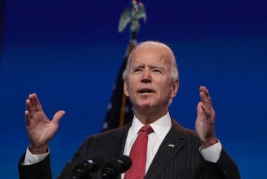 Biden Joins Former Presidents in Pledge to Publicly Receive COVID-19 Vaccine
