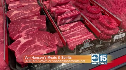 Von Hanson's Meats & Spirits offers a variety of fine meats and sides this holiday season