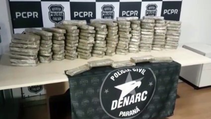 Após perseguição, aniversariante é detido pela Denarc com 97 kg de maconha