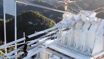 Les images impressionnantes de l'effondrement du radiotelescope Arecibo