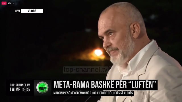 Meta-Rama bashkë për “luftën”/ Marrin pjesë në ceremoninë e 100 vjetorit të luftës së Vlorës