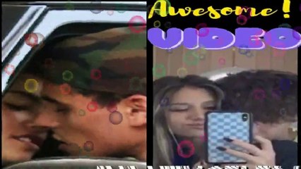 Jaden Hossler and Mads Lewis spotted kissi